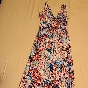 Cynthia Rowley Multicolor Floral Maxi Dress